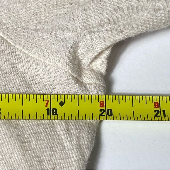 Lucky Brand Boho Southwest Long Sleeve Roll Tab Button Front top Women's Size M - Picture 3 of 16